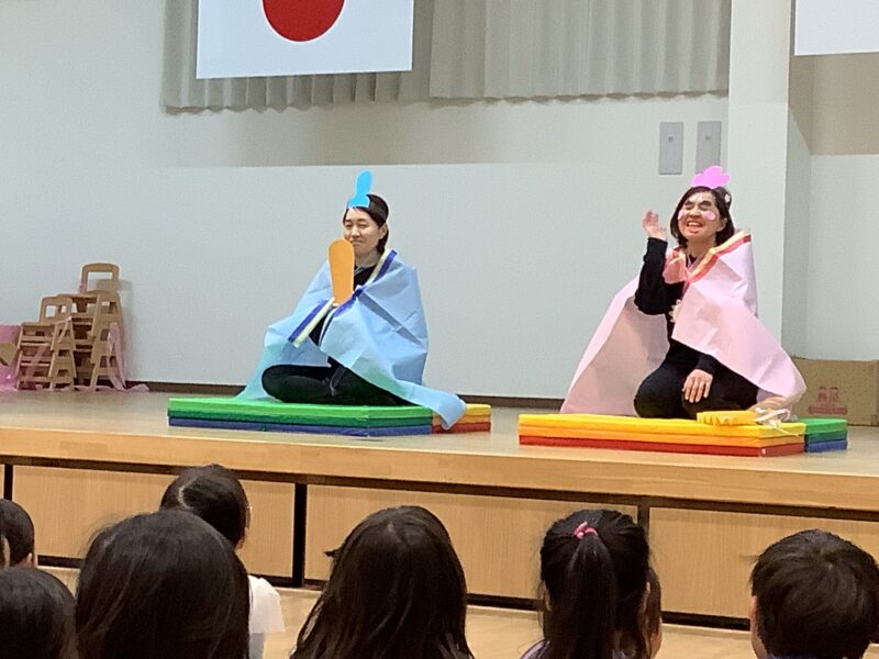 お雛様のかくれんぼ開催！
